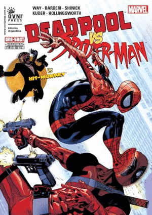 DEADPOOL VS SPIDERMAN VS HIT MONKEY