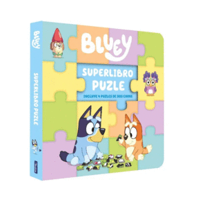 BLUEY - SUPER LIBRO PUZLE (ROMPECABEZAS)