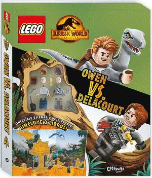 LEGO JURASSIC WORLD. OWEN VS. DELACOURT