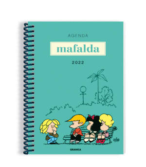 MAFALDA 2022 ANILLADA M�DULOS AZUL