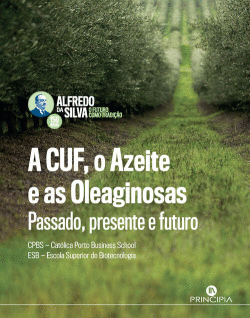 A CUF O AZEITE E AS OLEAGINOSAS