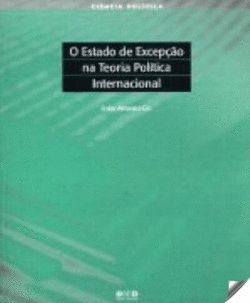 O ESTADO EXCEP�AO TEORIA POL�TICA INTERNACIONAL