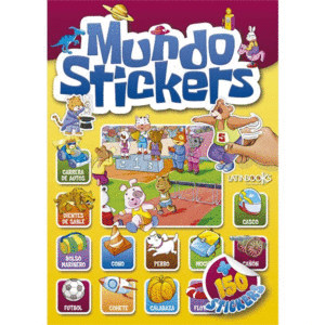 MUNDO STICKERS TAPA AMARILLA