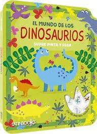 SUPER PINTA Y PEGA EN EL MUNDO DE LOS DINOSAURIOS