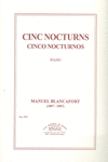 CINC NOCTURNS/CINCO NOCTURNOS