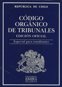 CODIGO ORGANICO DE TRIBUNALES ESTUDIANTE 2020
